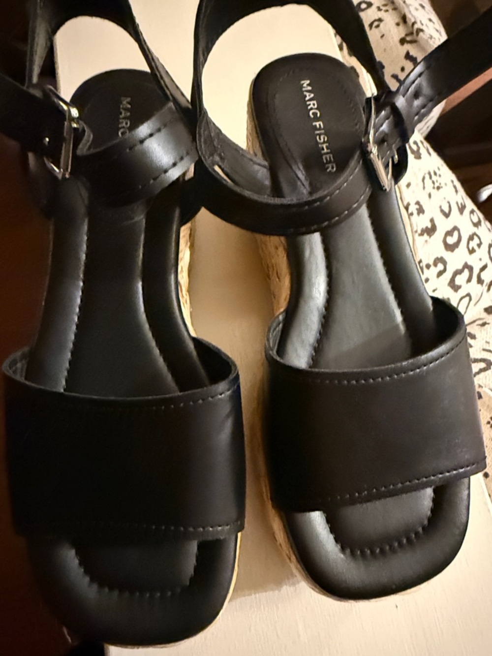 Marc Fisher platform sandals